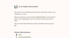 Desktop Screenshot of chbeer.de